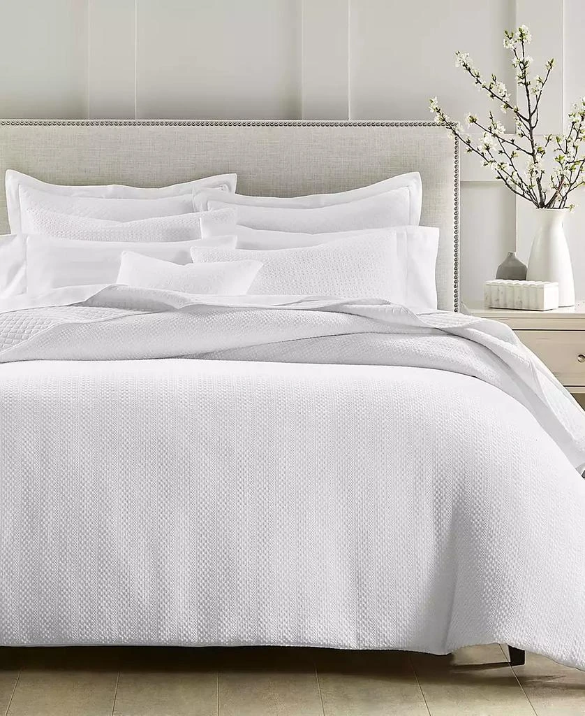 Charter Club Last Act! Waffle Stripe 2-Pc. Duvet Cover Set, Twin, Exclusively at Macy’s 1