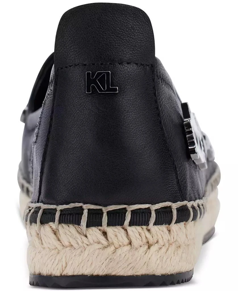 Karl Lagerfeld Paris Women's Michaela Embellished Slip-On Espadrille Flats 3