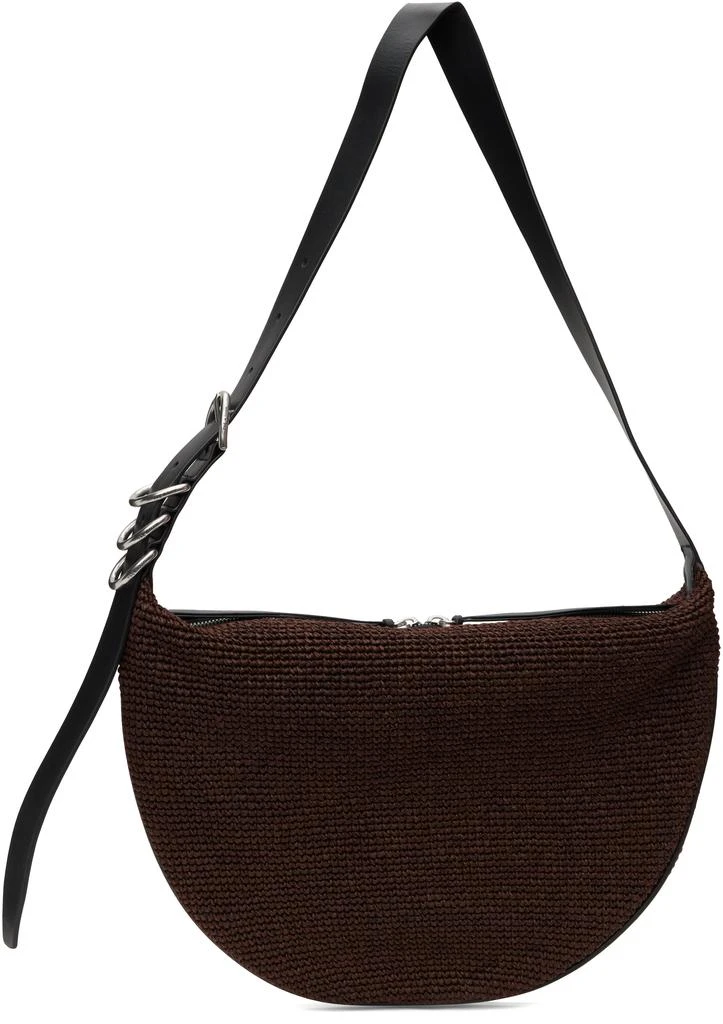 Rag & Bone Brown Mercer Medium Straw Bag 1