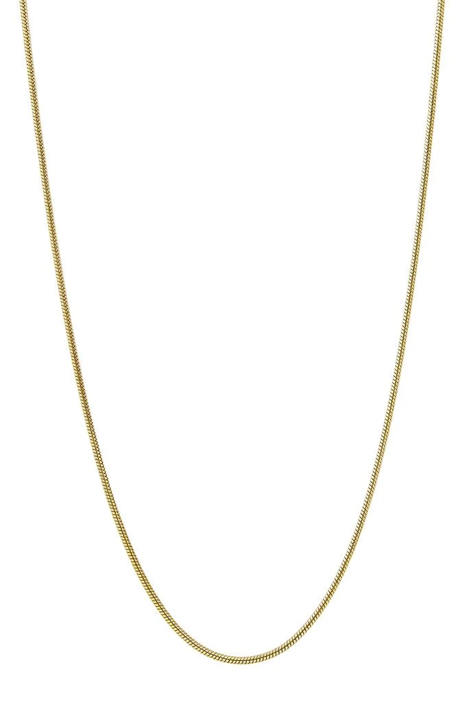 Savvy Cie Jewels Snake Chain Necklace 1