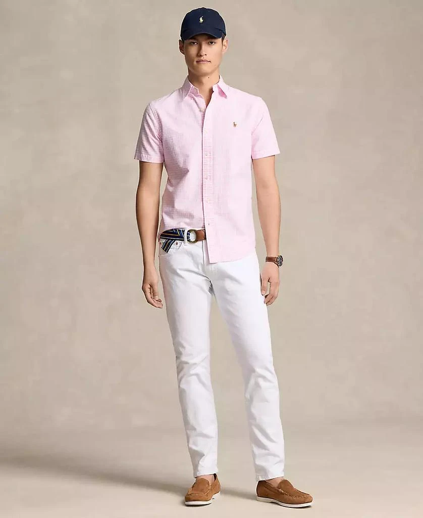 Ralph Lauren Men's Classic-Fit Gingham Oxford Shirt 4
