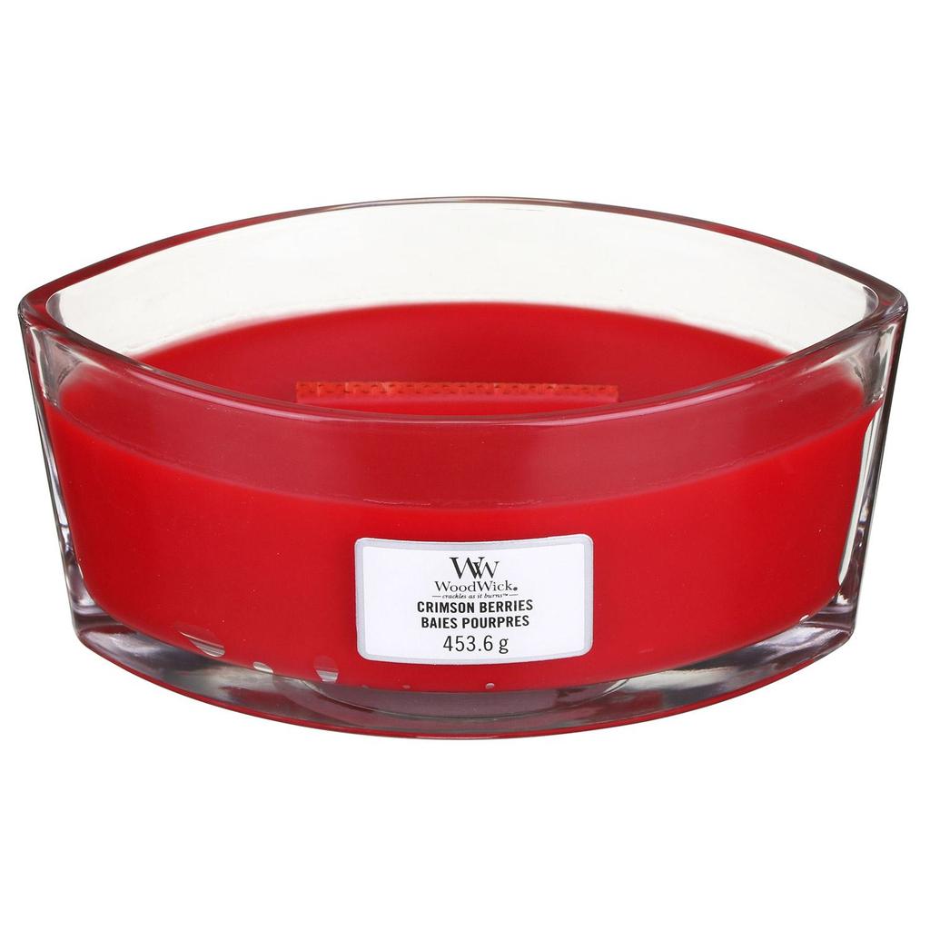 Woodwick WoodWick - Crimson Berries Ellipse Jar Candle