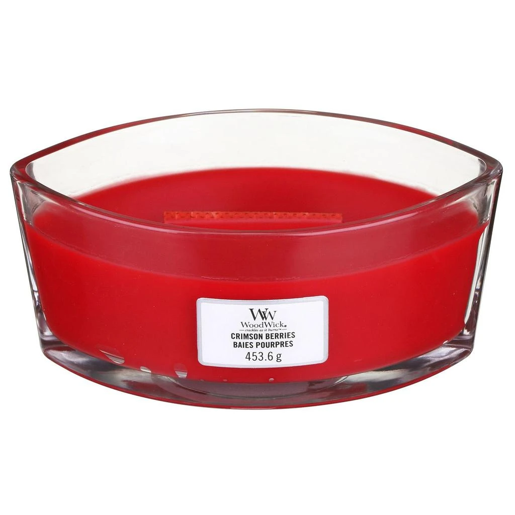 Woodwick WoodWick - Crimson Berries Ellipse Jar Candle 1