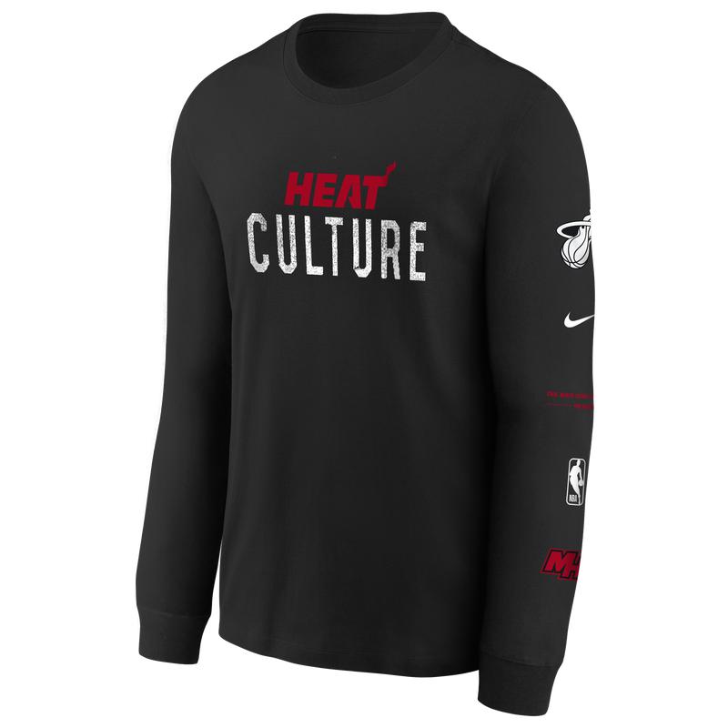 NBA Nike Heat ES CE Max 90 Long Sleeve T-Shirt - Boys' Grade School