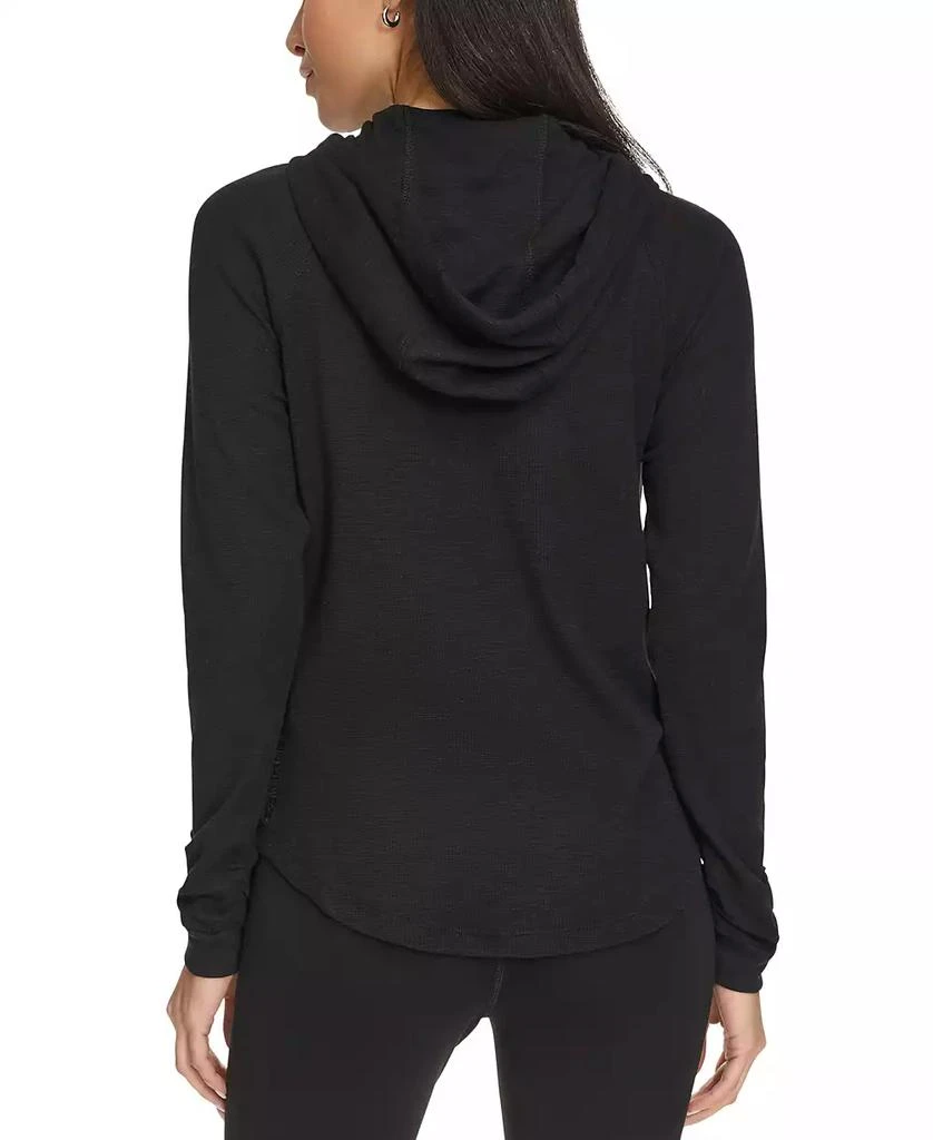 Calvin Klein Ruched-Sleeve Zip Hoodie 3