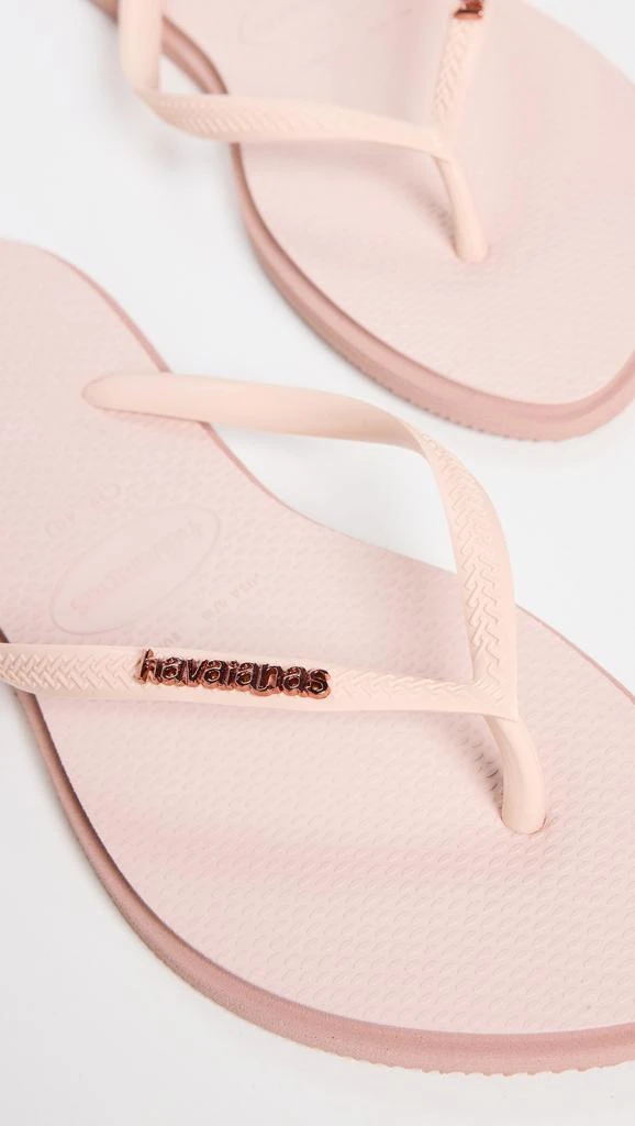 Havaianas Slim Point Crocus Rose Sandals 4