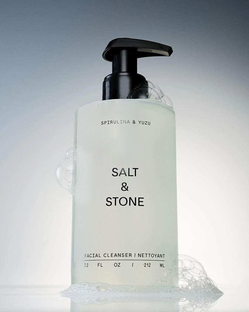 Salt & Stone Spirulina & Yuzu Facial Cleanser, 7.2 oz. 2