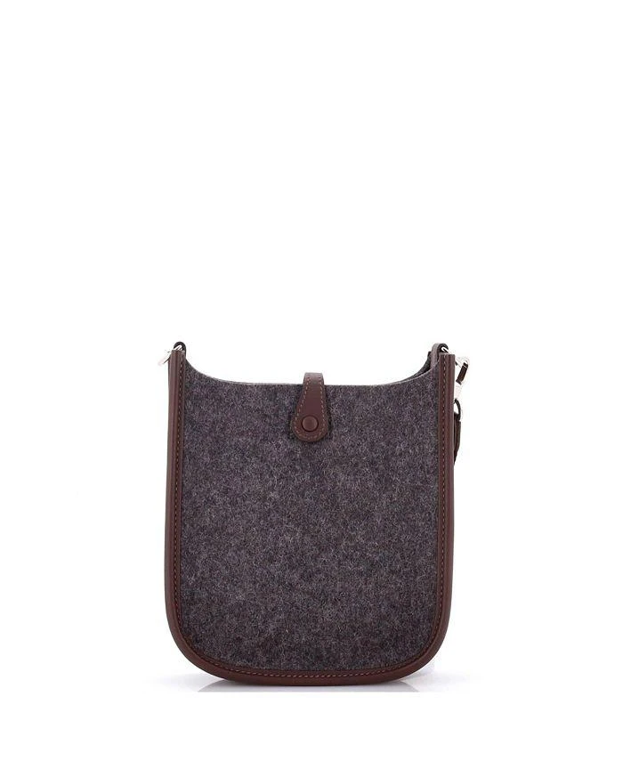 Pre-Owned HERMÈS Pre-Owned Hermes TPM Evelyne Bag Gen III Felt 3