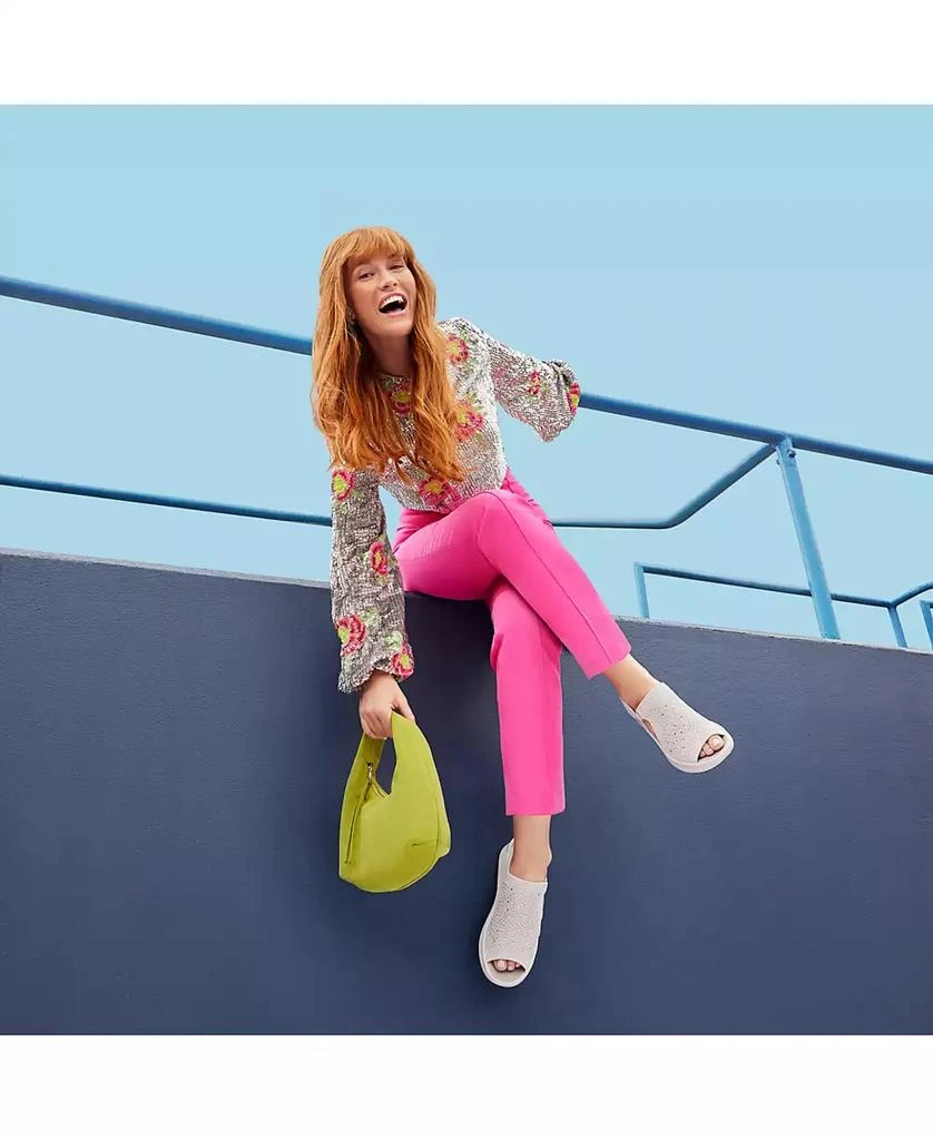 LifeStride Women's Star Bright Washable Wedge Slingbacks 7