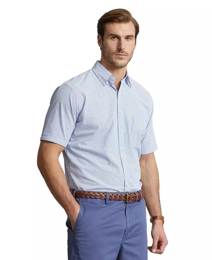 Ralph Lauren Men's Big & Tall Seersucker Shirt 1