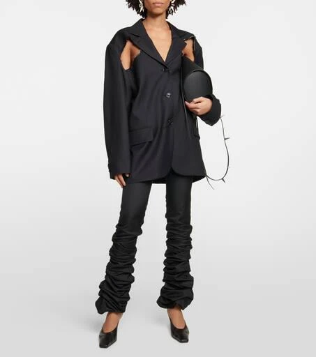 Acne Studios Leather shoulder bag 5