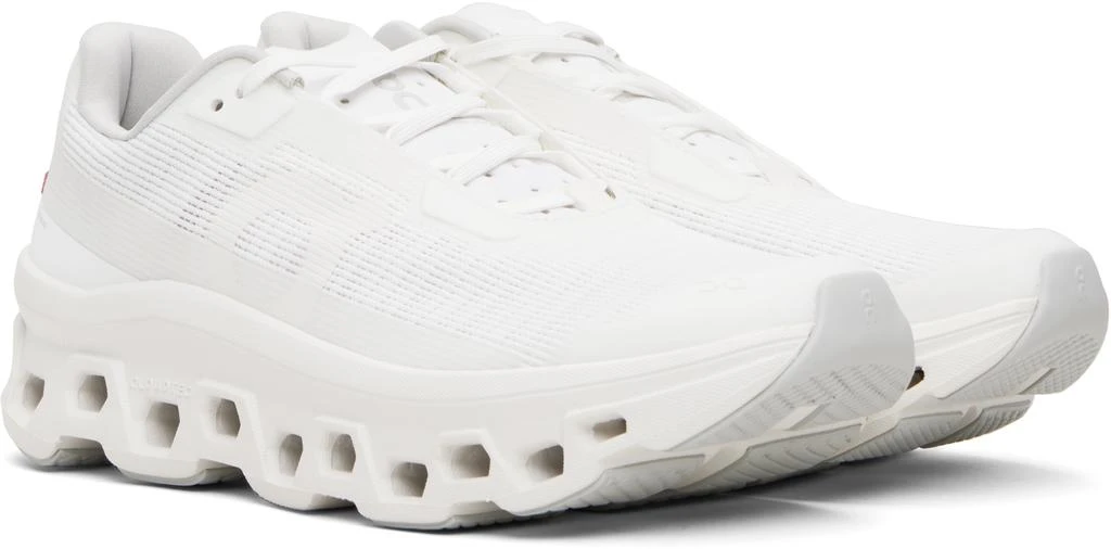 On White Cloudmonster Void Sneakers 4
