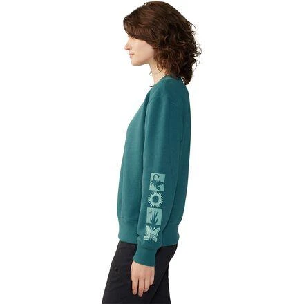 Mountain Hardwear Desert Check Pullover Crew Sweatshirt - Women
s 6