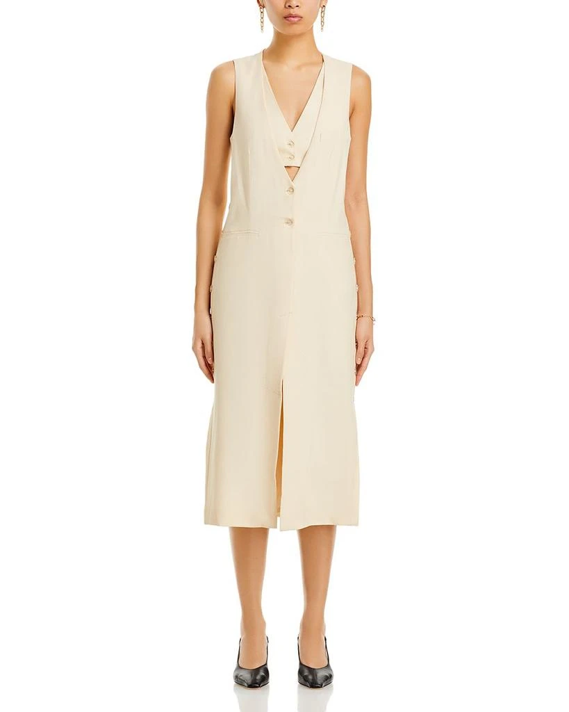 3.1 Phillip Lim Layered Vest Midi Dress 7