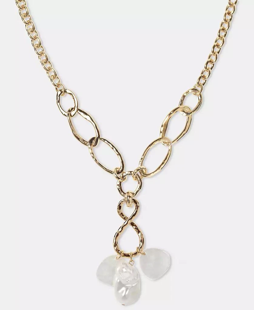 Style 
Co Imitation Pearl Lariat Necklace, 20" + 3" extender, Macy
s Exclusive