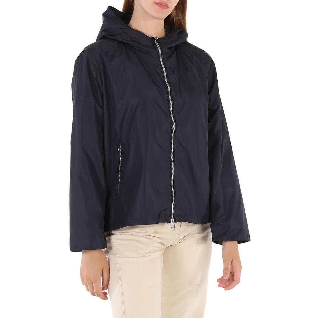 Save The Duck Ladies Black Hope Hooded Windbreaker Jacket