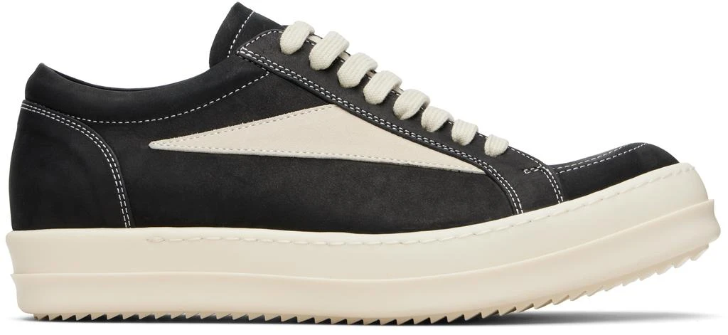 Rick Owens Black Concordians Vintage Sneaks Sneakers 1