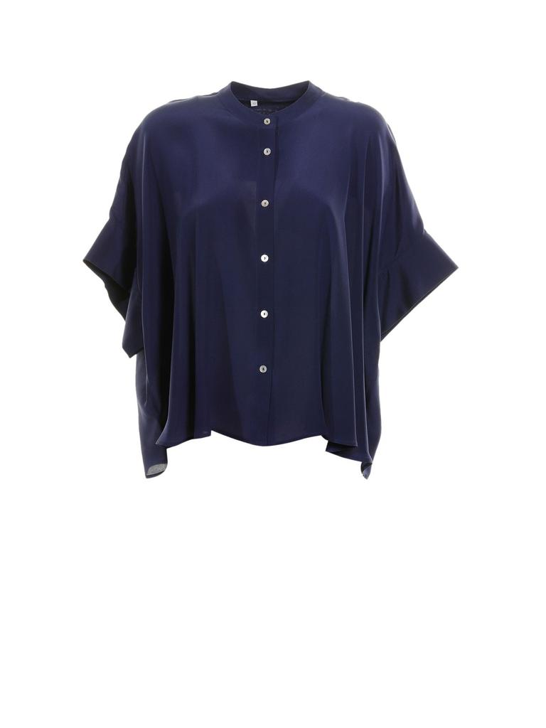 Barba Barba Buttoned Short-Sleeved Top