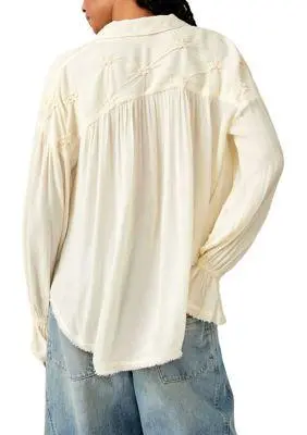 Free People People Olivia Smocked Top 2