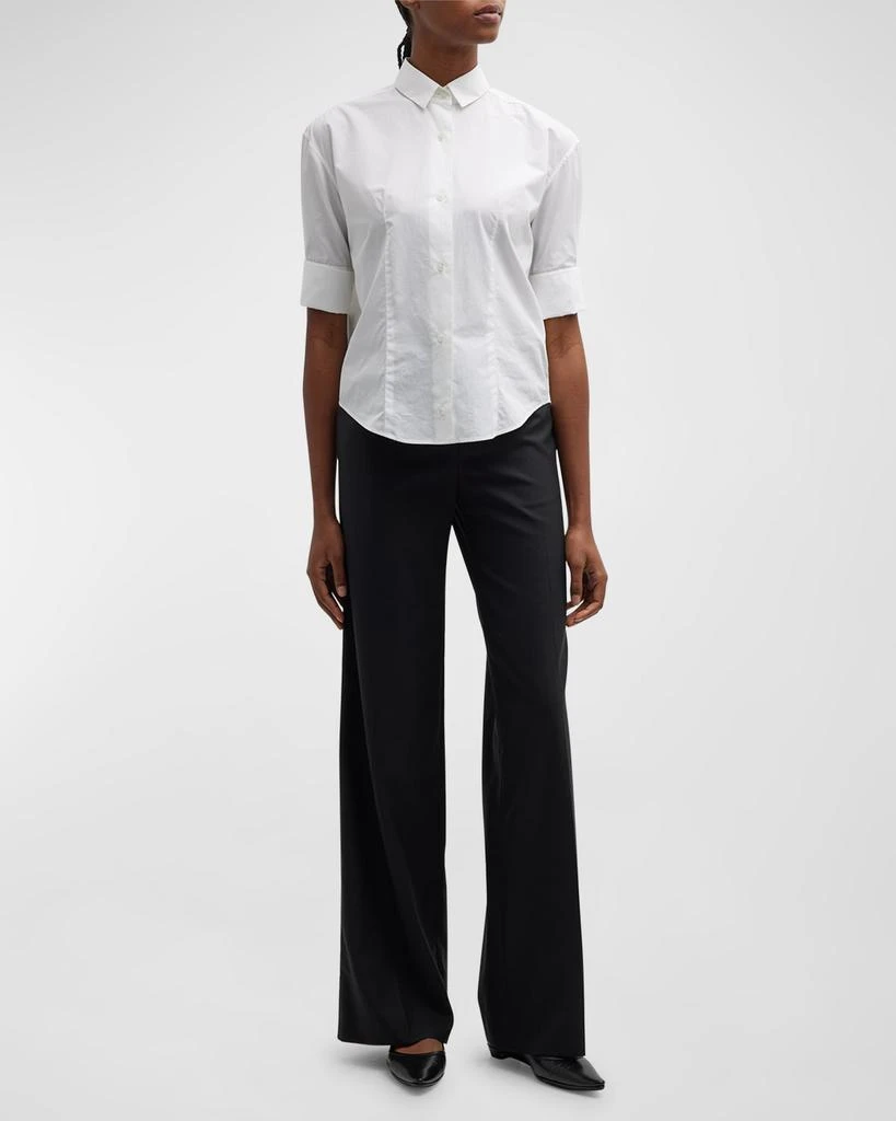 The Row Carpazi Short-Sleeve Collared Shirt 3