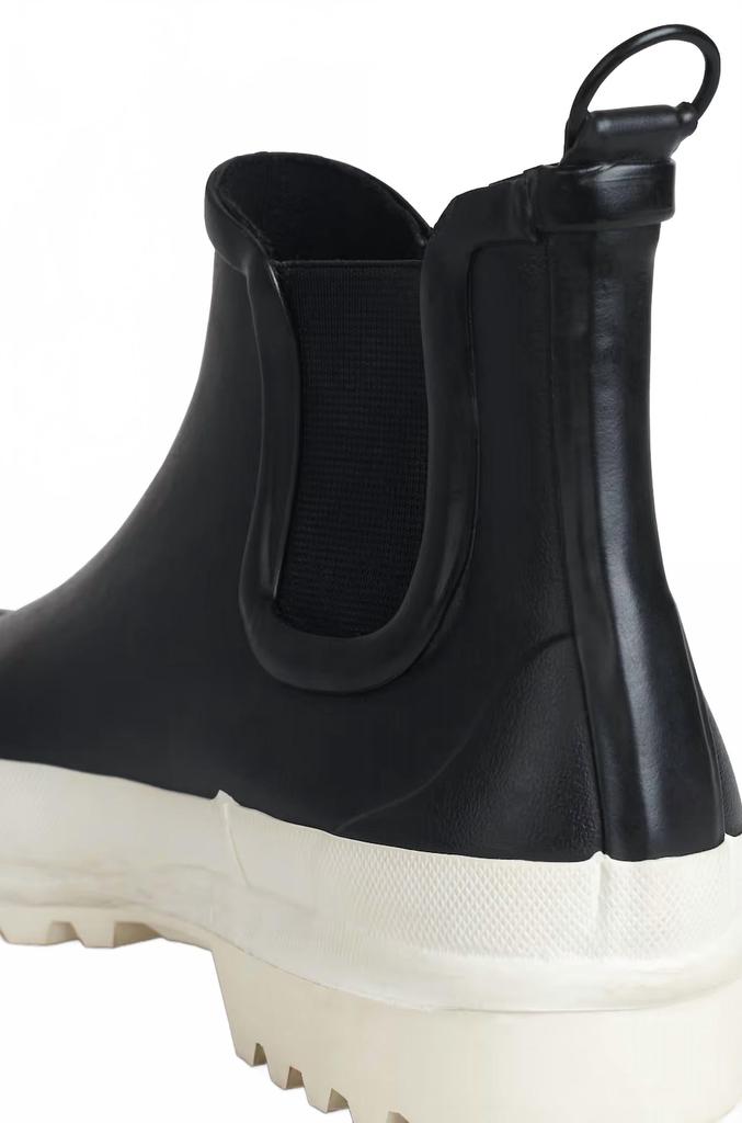 Stutterheim Women's Chelsea Rainwalker Rain Boots In Black