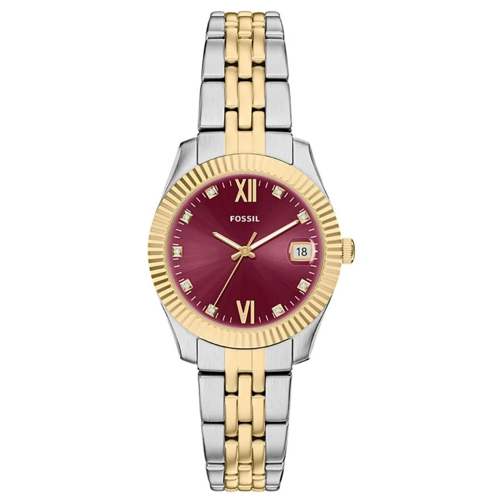 Fossil Women
s Scarlette Red Dial Watch