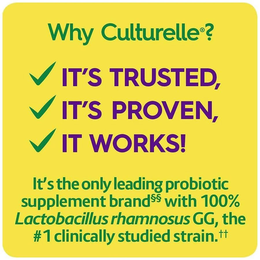 Culturelle Digestive Health Daily Probiotic Capsules 6