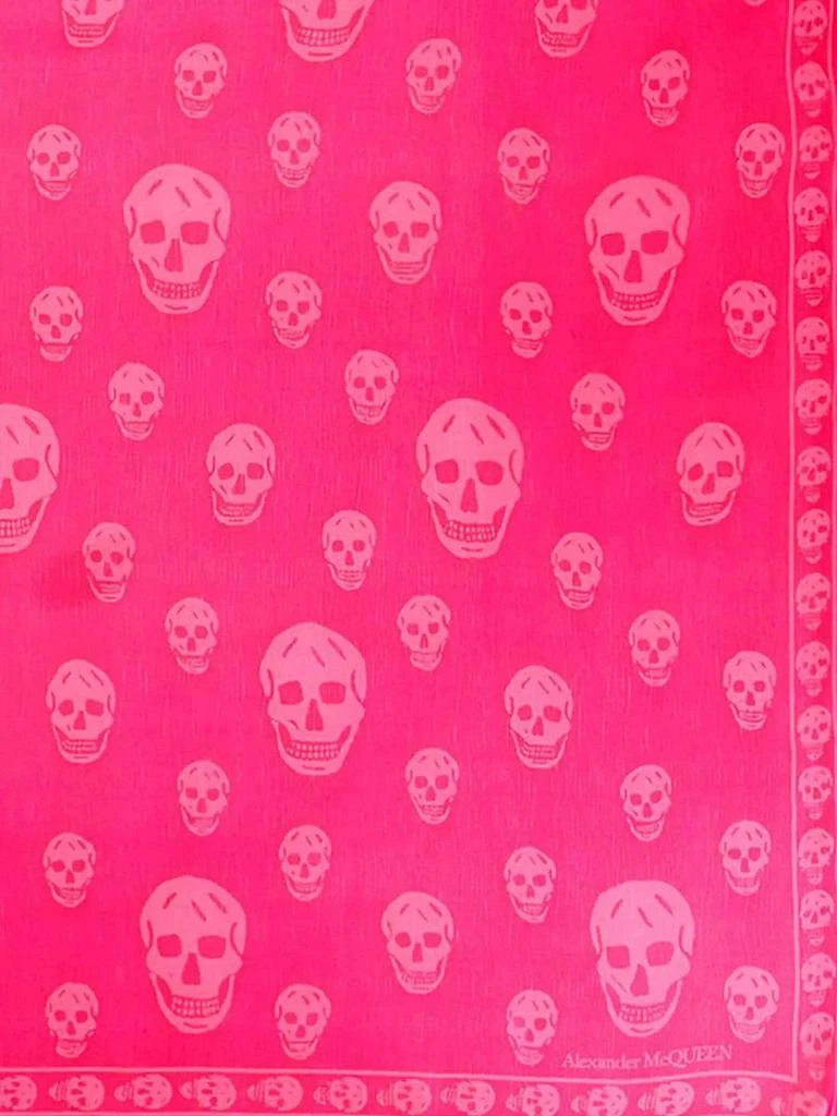 Alexander McQueen Alexander Mcqueen Classic Skull Scarf 2