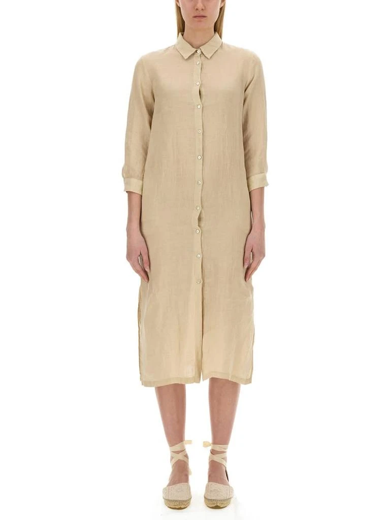 120% Lino Shirt Dress 1