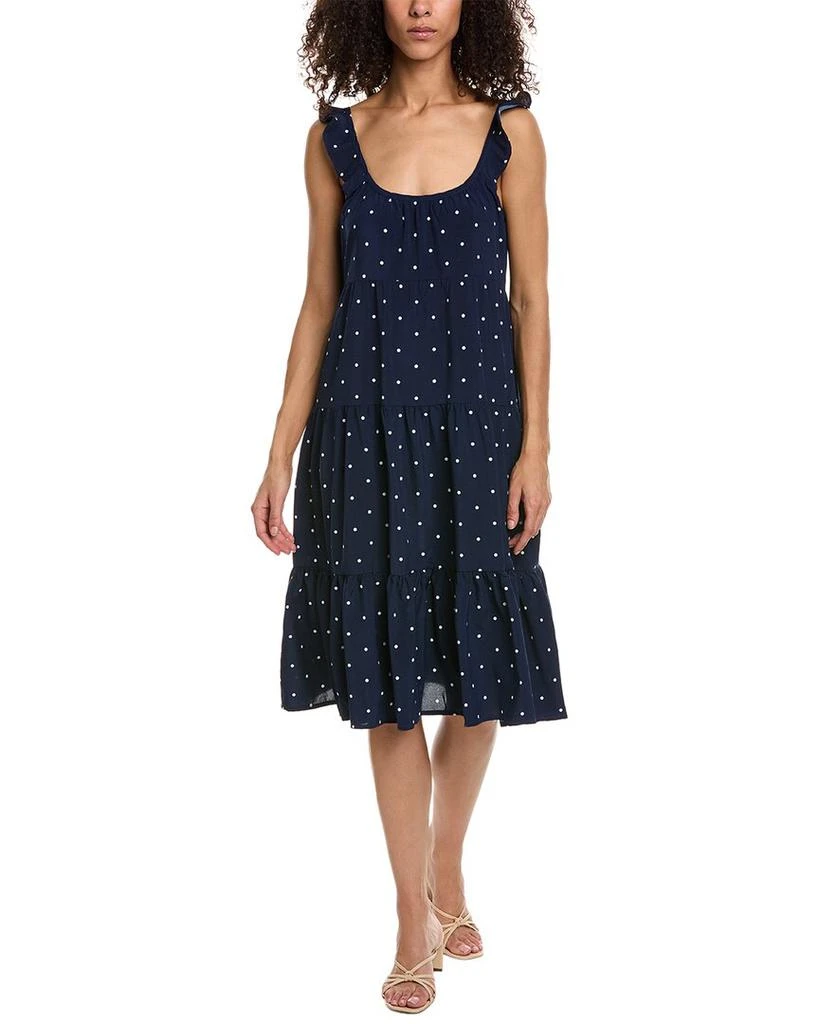 Robe Duffield Lane Spring Lake - Taille S - Couleur Iris Bleu Violacé - Style A-Line - Neuve Sans étiquette