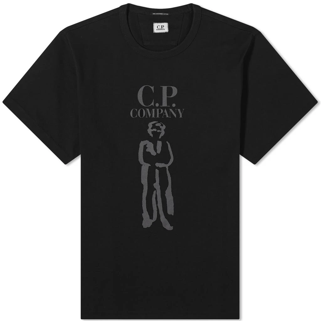 C.P. Company C.P. Company 30/2 Mercerized Jersey Twisted British Sailor T 1