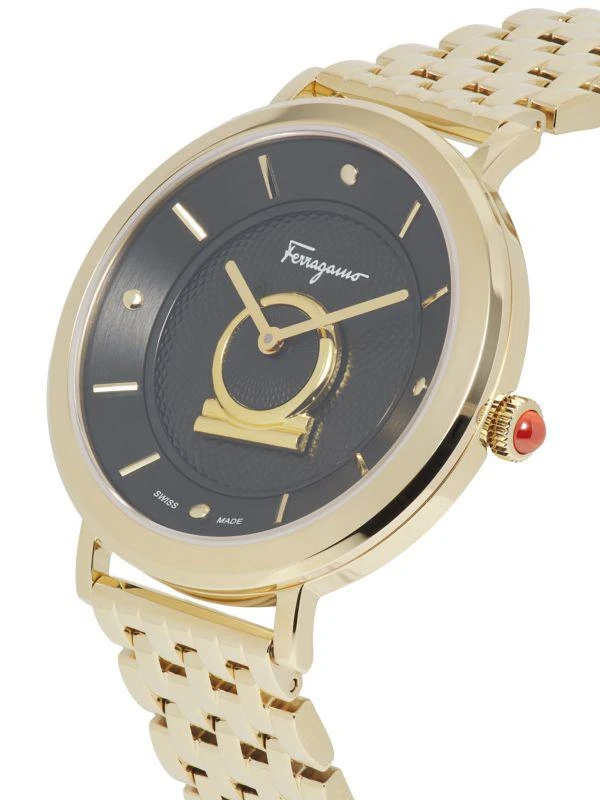 Salvatore Ferragamo Minuetto IP Goldtone Stainless Steel Bracelet Watch/36MM 3