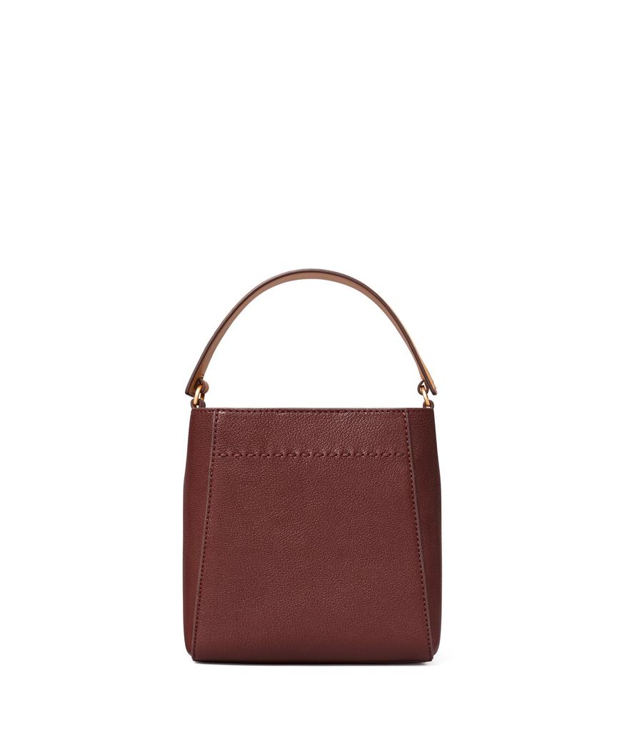 Tory Burch McGraw Textured Small Bucket Bag