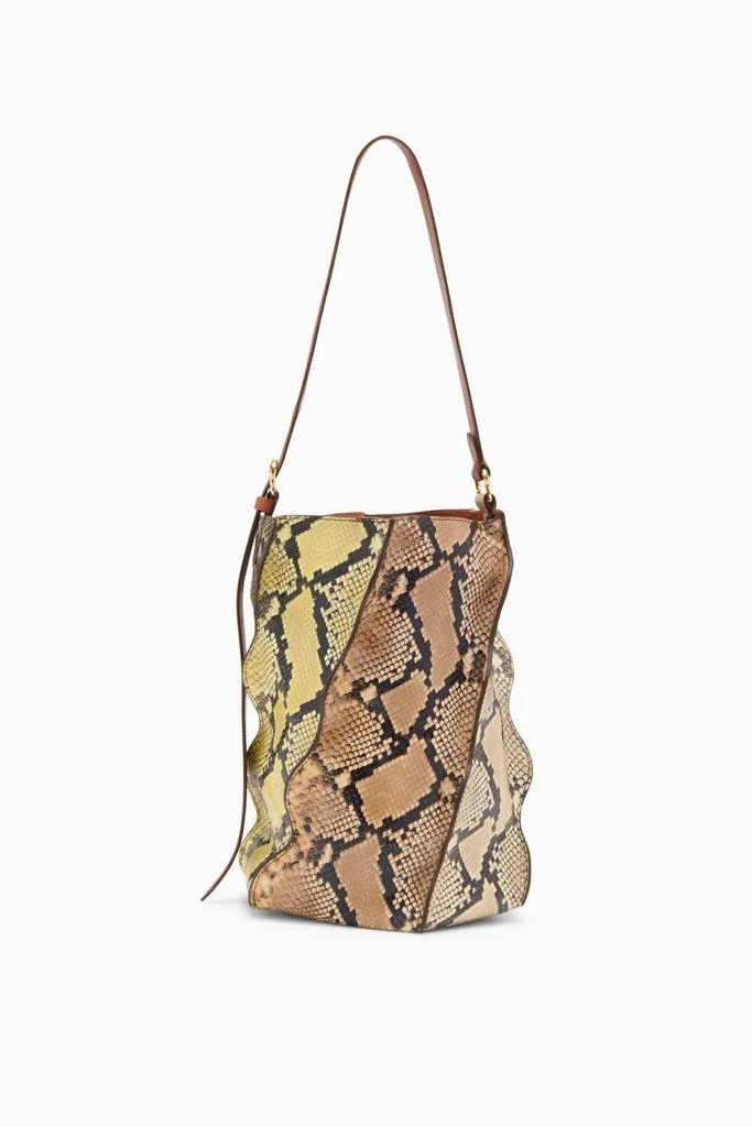 Ulla Johnson Ulla Johnson - Women's Adria Pleated Wave Bucket Bag 1