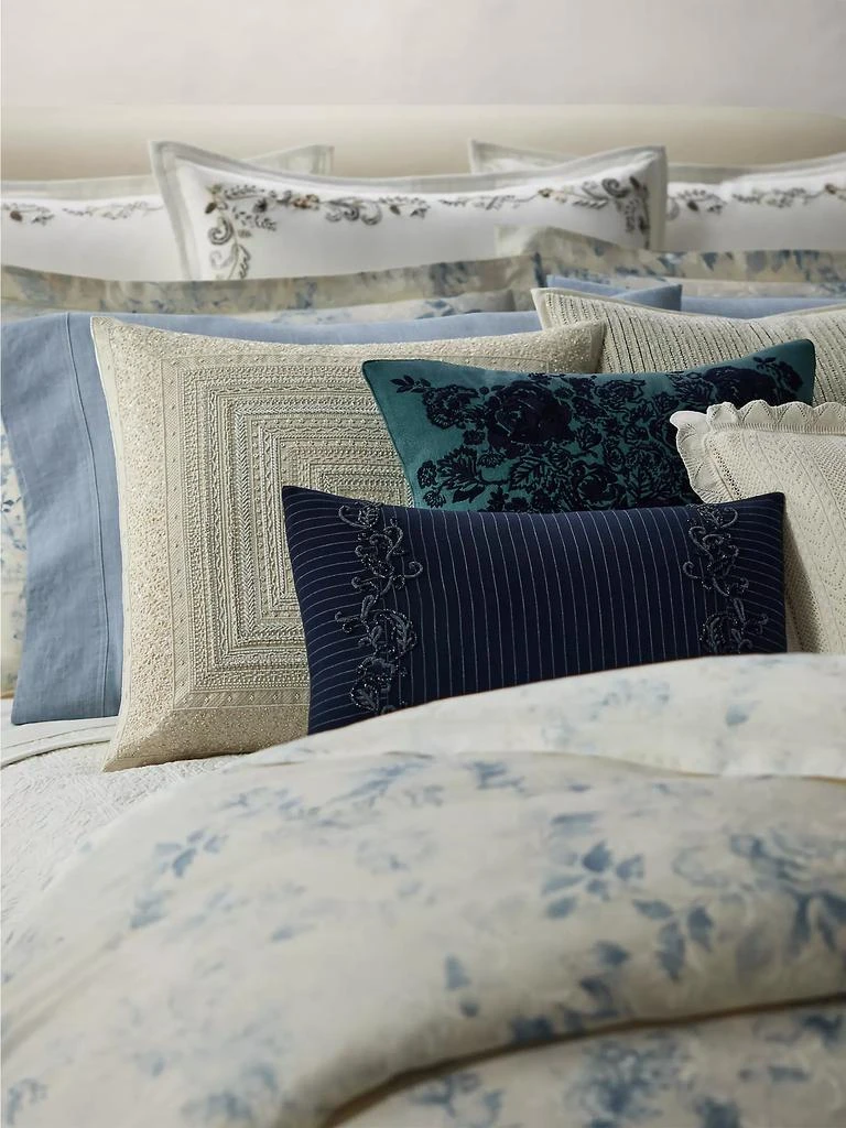 Ralph Lauren Estelle Pointelle Throw Pillow 3