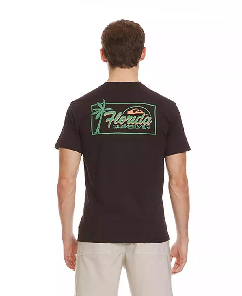 Quiksilver Men's Florida Palm Badge Short Sleeve T-Shirt 1