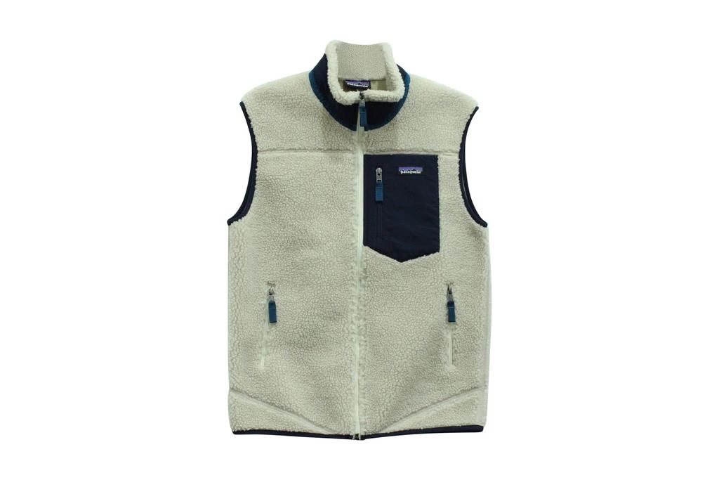 Patagonia Classic Retro-X Fleece Vest in Beige Polyester 1