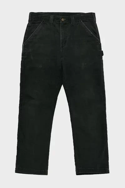 Urban Outfitters Vintage 1990’s Carhartt Canvas Black Carpenter Pants 1