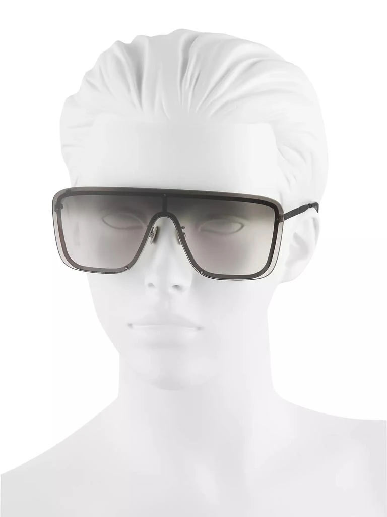 Yves Saint Laurent The Mask 99MM Metal Sunglasses 4