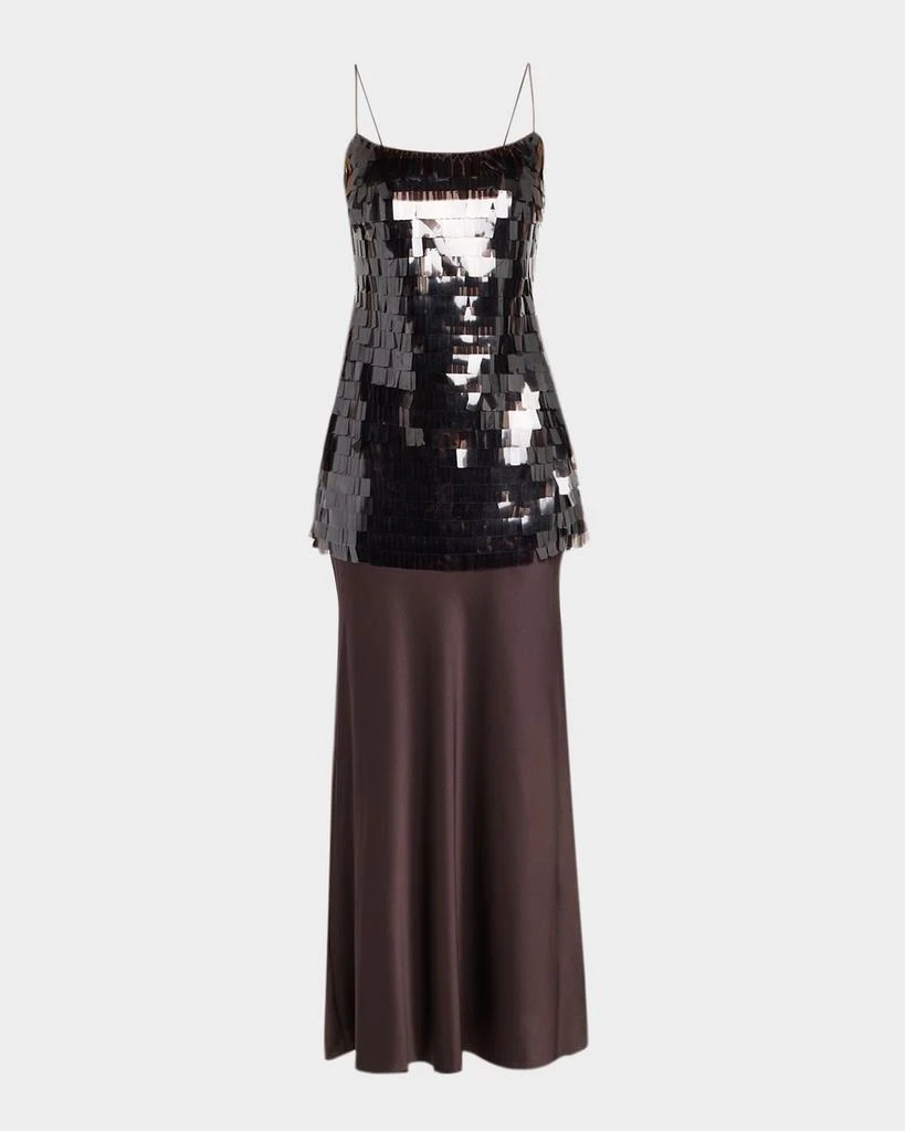 staud martine linen dress Staud Martine Linen Maxi Dress - Natural 70% Off