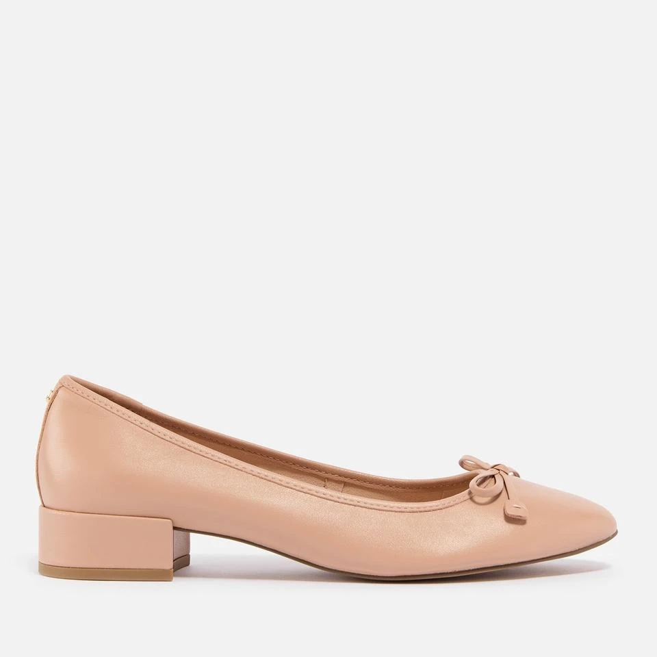 Dune DUNE LONDON WOMEN'S HOLLIES LEATHER BALLET FLATS 1