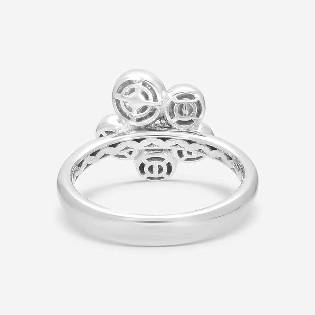 Crivelli Crivelli Little Daisy 18K White Gold Diamond
Sapphire Ring Sz. 6.75 302-R799M-AN 3