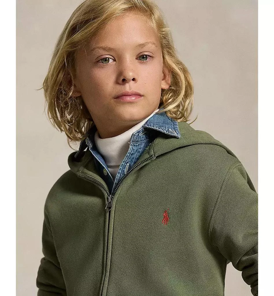 Ralph Lauren Big Boys Fleece Full-Zip Hoodie 3