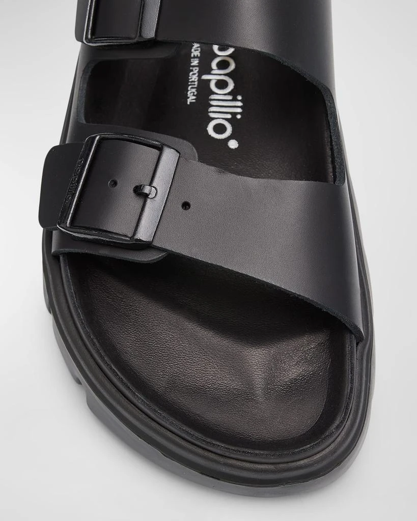 Birkenstock Milano Exquisite Leather Chunky Slingback Sandals 4