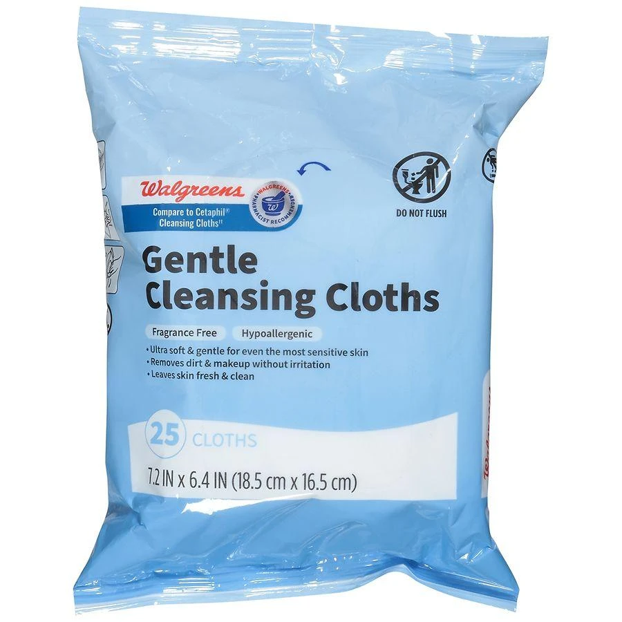 Walgreens Gentle Cleansing Cloths 7