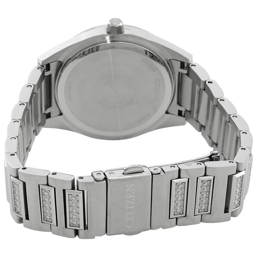 Citizen Silhouette Crystal Eco-Drive Blue Dial Ladies Watch EM1020-57L 3