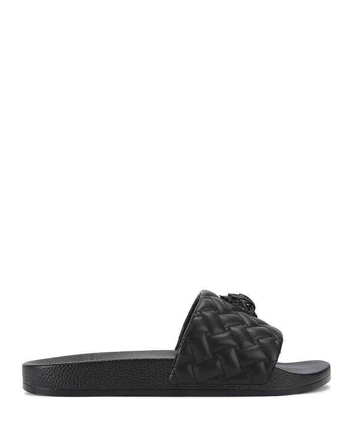 Kurt Geiger Men's Meena Eagle Black Slip Ons