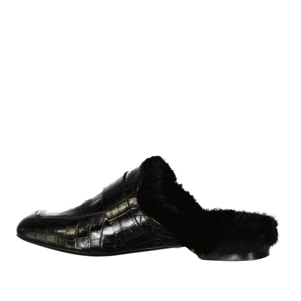 ELEVENTY Eleventy Leather Fur Mules 3