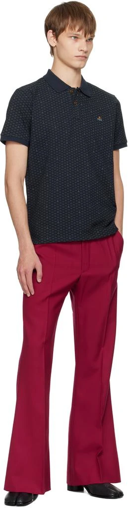 Vivienne Westwood Navy Classic Polo 4