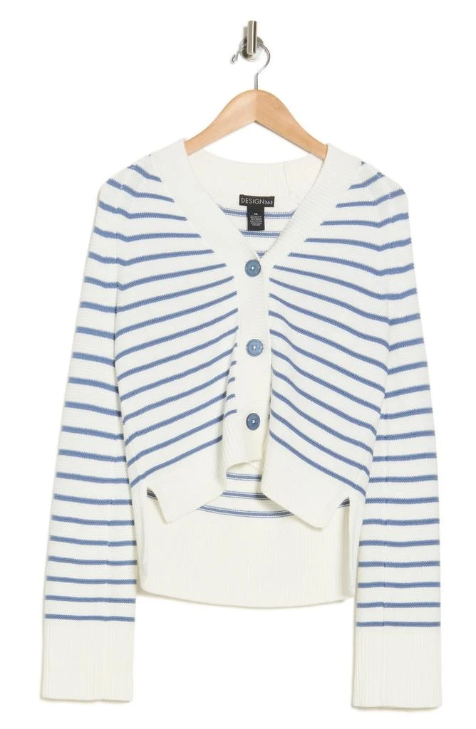 Design History Striped Cardigan 3